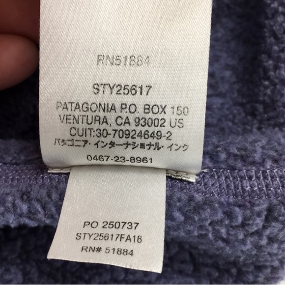 Patagonia women’s better sweater quarter zip fleece size small - Picture 8 of 8